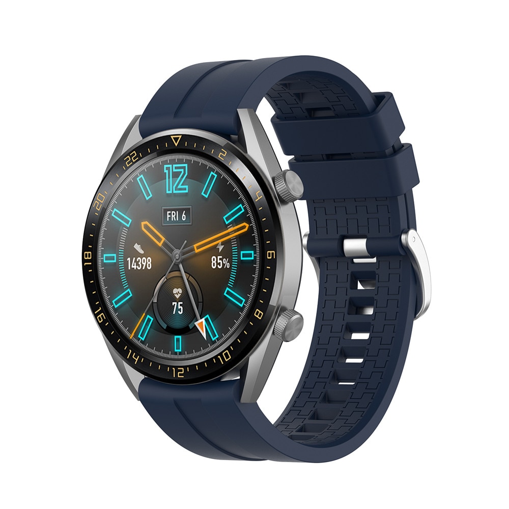 Sport siliconen 22mm horlogeband voor huawei watch  gt 46mm/ active/gear  s3/ honor magic smartwatch vervangende polsband accessoires