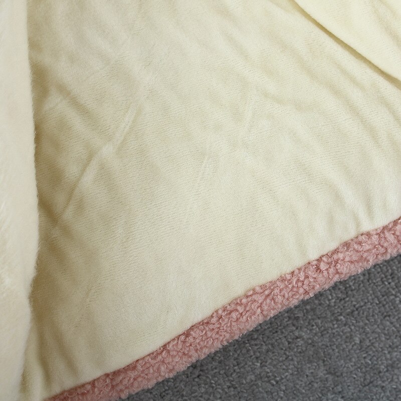 FOCUSNORM-mezcla de prendas de vestir dibujo de fresa de manga larga con capucha y cremallera, abrigos cálidos de piel para invierno, 0-3 años