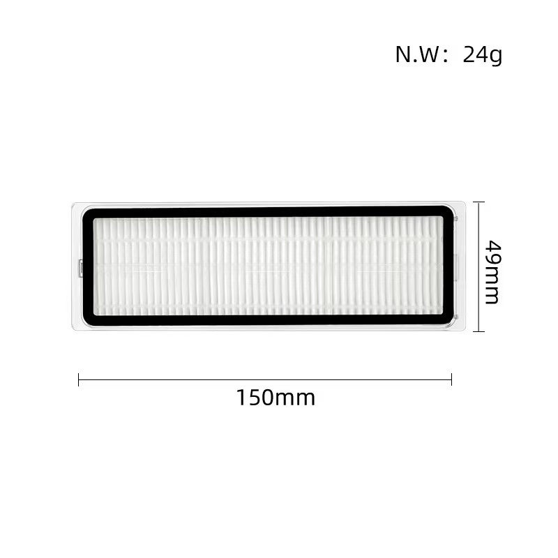 Para xiaomi robô vácuo s20 +/s10 plus/b108gl/b105 peças acessórios escova lateral principal filtro hepa mop pano substituição