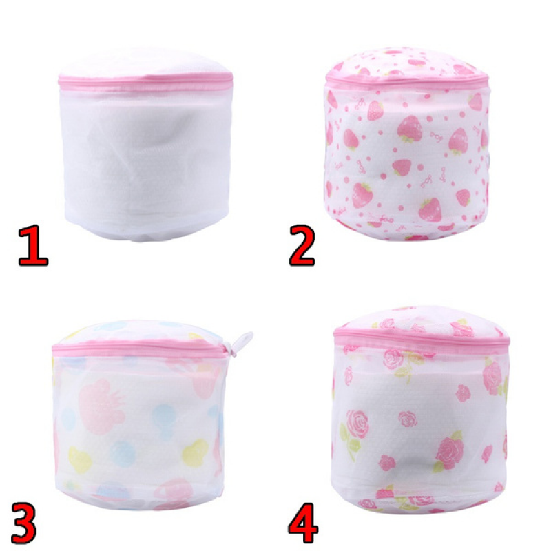 4 Styles Home Use Lingerie Washing Mesh Clothing Underwear Organizer Washing Bag Useful Mesh Net Bra Wash Bag Zipper Laundry Bag