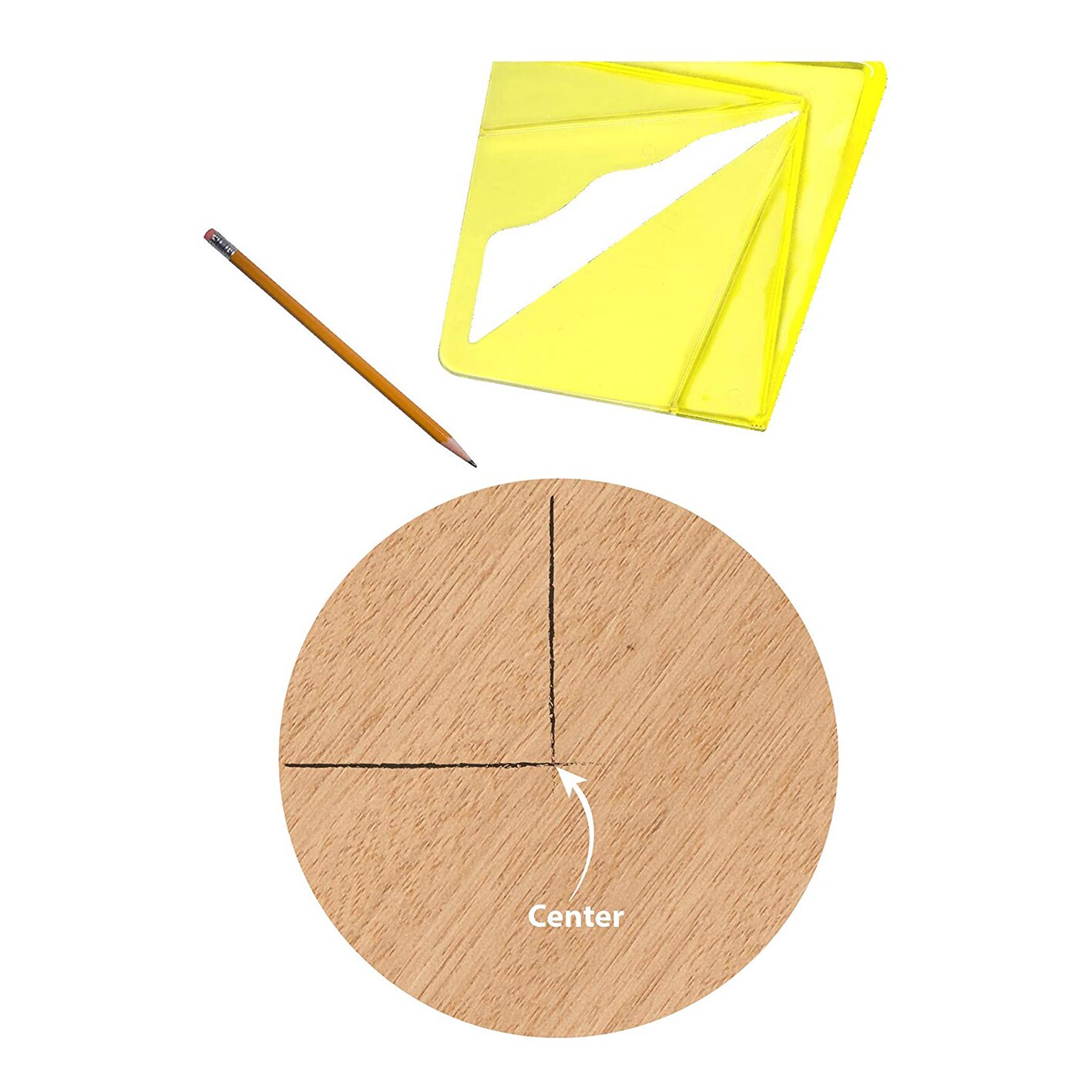 DIY Practical Portable Marking Circles Tool Multi-Functional Hand Tool For Round Circle Woodworking High Accuracy Center Finder