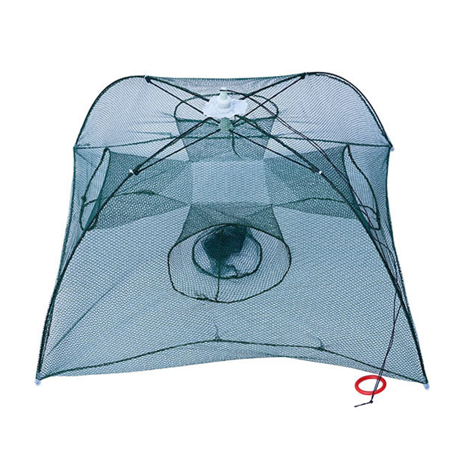 Fishing Net Shrimp Cage Nylon Foldable Fish Trap Cast Net Cast Fold Crab Trap Casting Network Fishing Goods Fishing Accessories: A1