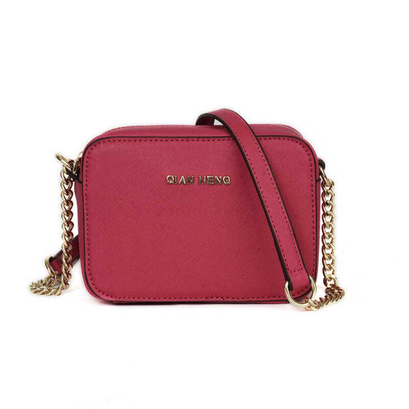 Sacs à bandoulière oreiller en polyuréthane sacs à main et sacs à main pour femmes: rose Red