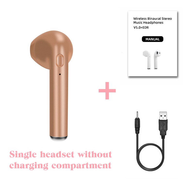 I7s Tws Draadloze Hoofdtelefoon Bluetooth Oortelefoon Met Microfoon Opladen Doos Oortelefoon Sport Headset Opladen Box Voor Iphone