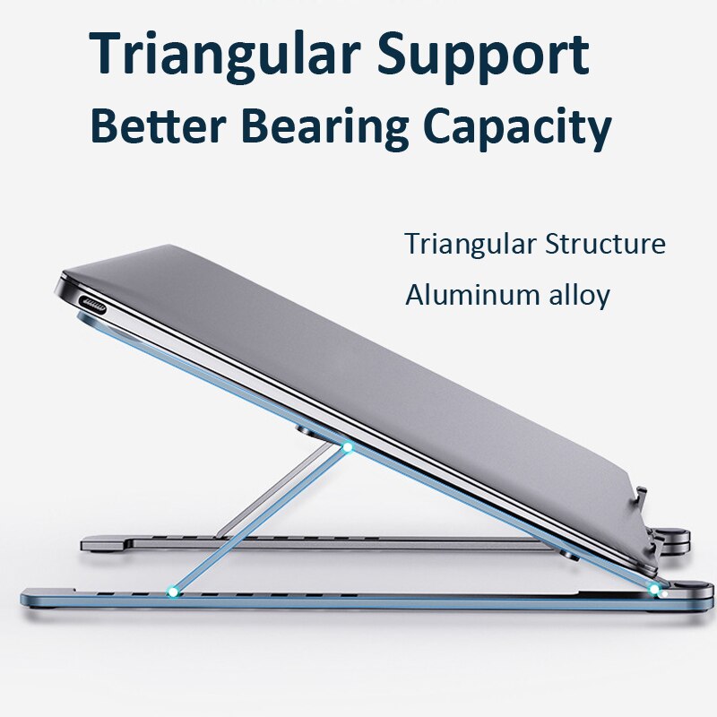 Factory Direct Portable Laptop Stand Holder For Macbook Pro Adjustable Suporte Notebook Stand Laptop Stand For Bed