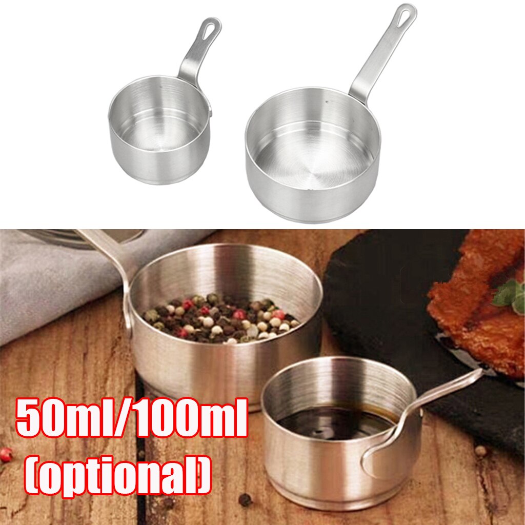 Mini Chocolate Milk Pan Non-Stick Stainless Steel Pans Coffee Warmer Butter Sugar Melting Pot
