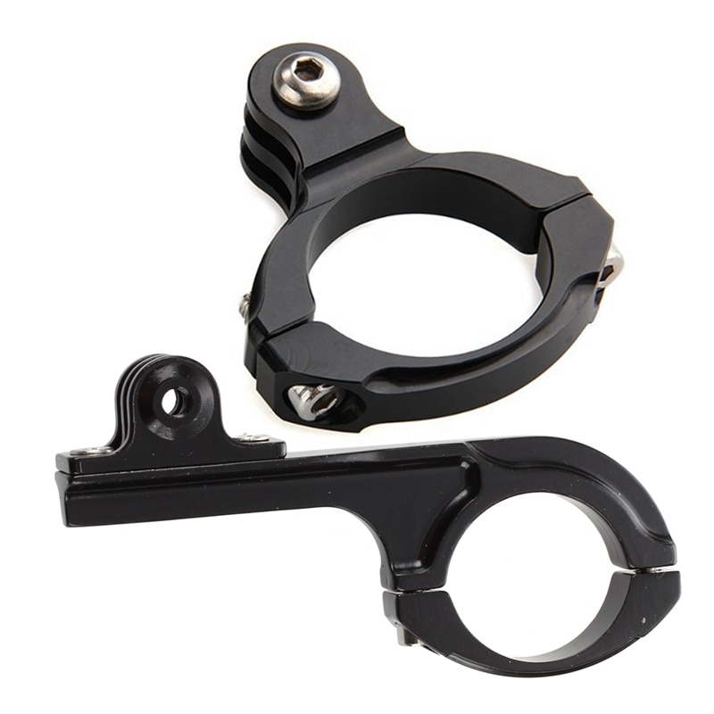1 Uds. St-86 adaptador de Base de soporte de manillar de bicicleta y 1 Uds. Soporte redondo de Base de montaje de manillar de bicicleta para Gopro Hero 2 3: Default Title