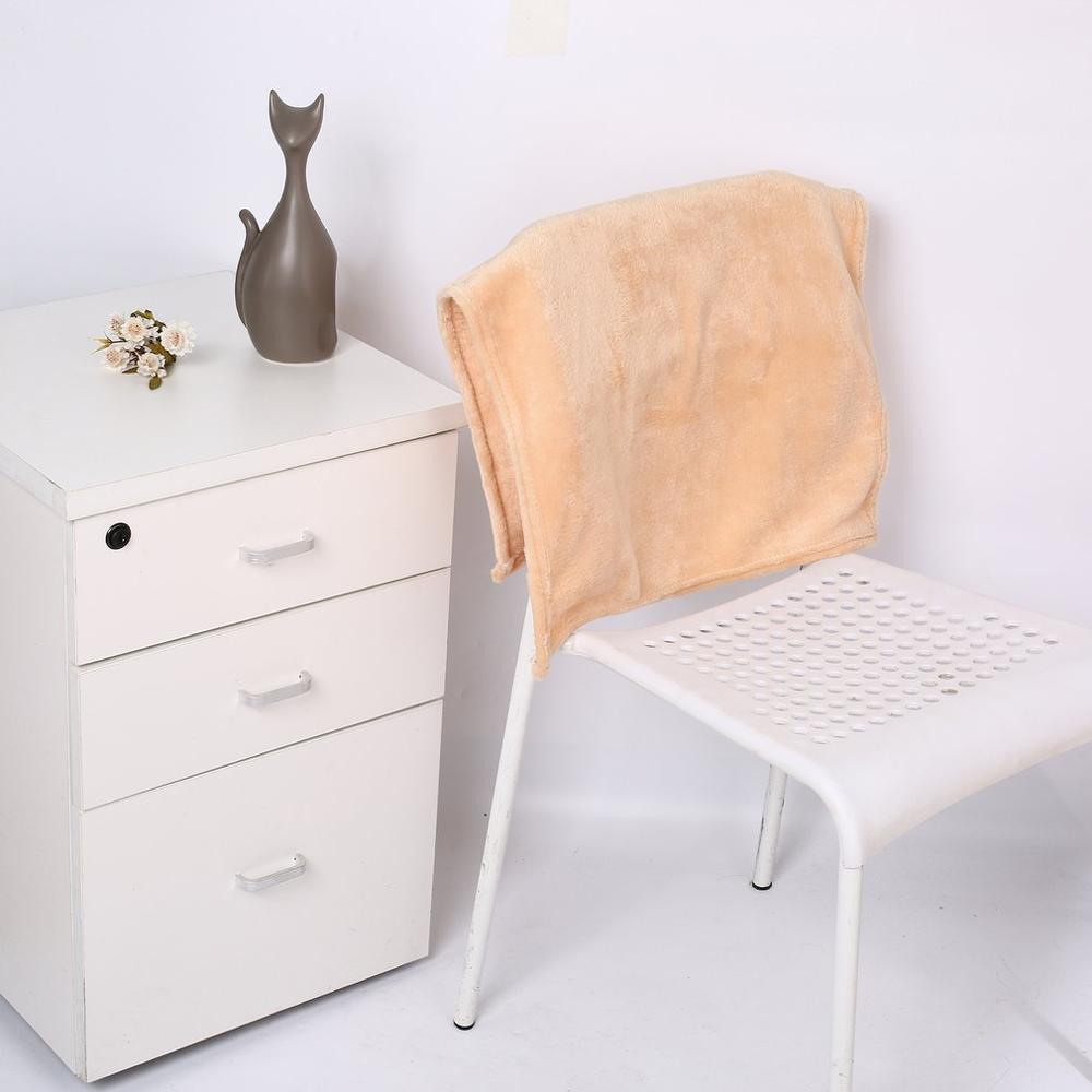 Mjuk och varm korall sammetsfilt vinterlakan överkast soffa rutigt tyg lätt mekanisk tvätt flanellfilt