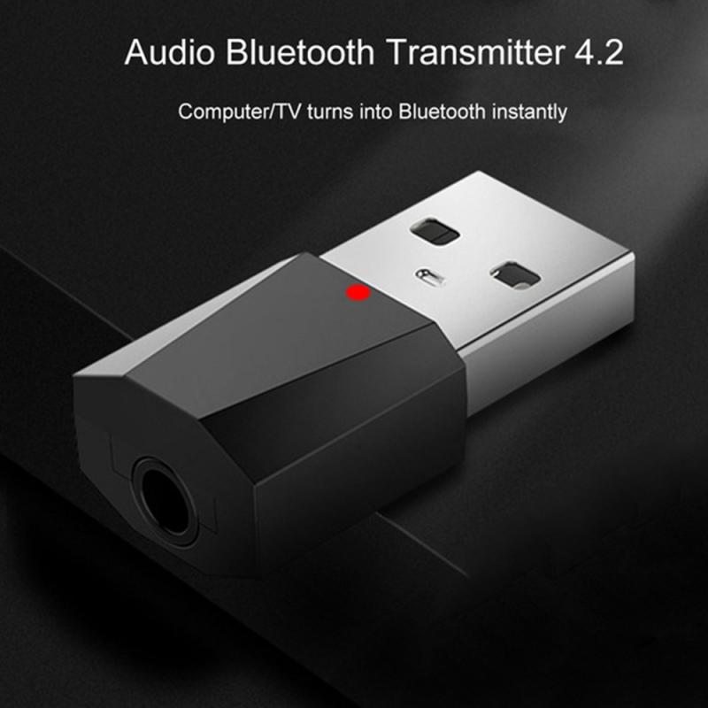5.0 USB Bluetooth Transmitter Receiver Adapter For TV PC Headphones Home Stereo Car HIFI Audio