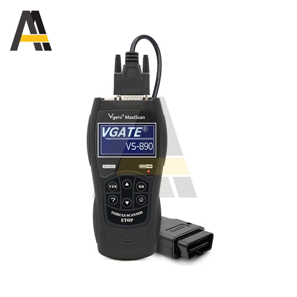 Aideepen Vgate VS890 OBD2 Automotive Scanner Engine Analyzer Car Tools Code Reader Automobile Fault Diagnostic Instrument