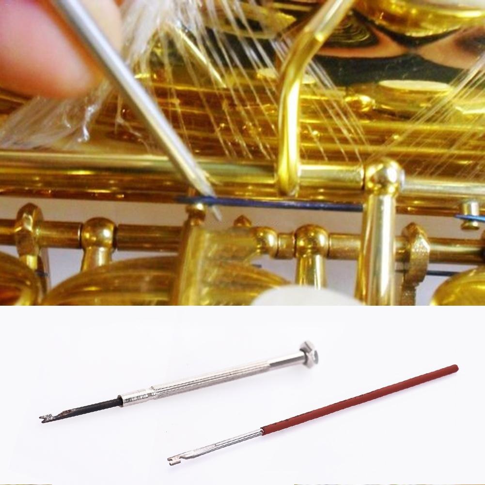 Træblæserpibeinstrument blæseinstrument fjederkrog reparationsværktøj til saxofon klarinet obo fløjte piccolo og fagot