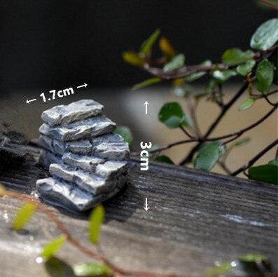 Micro landscape Stone Stairs Miniature Fairy Garden Home Houses Decoration Mini Craft Micro Landscaping Decor DIY Accessories: 5