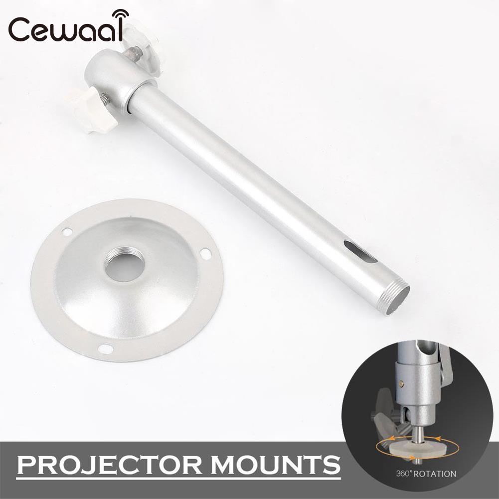 Ceiling Bracket 22CM Premium Living Room Projector Hanger Aluminum LCD Projector Wall Support Projector Mount Universal Silver