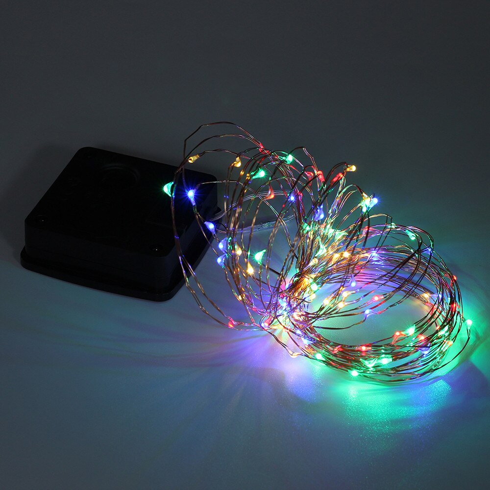 Home Decor 5M 50Lights Outdoor Zonne-energie Koperdraad Licht String Fairy Party Decor Товары Для Дома