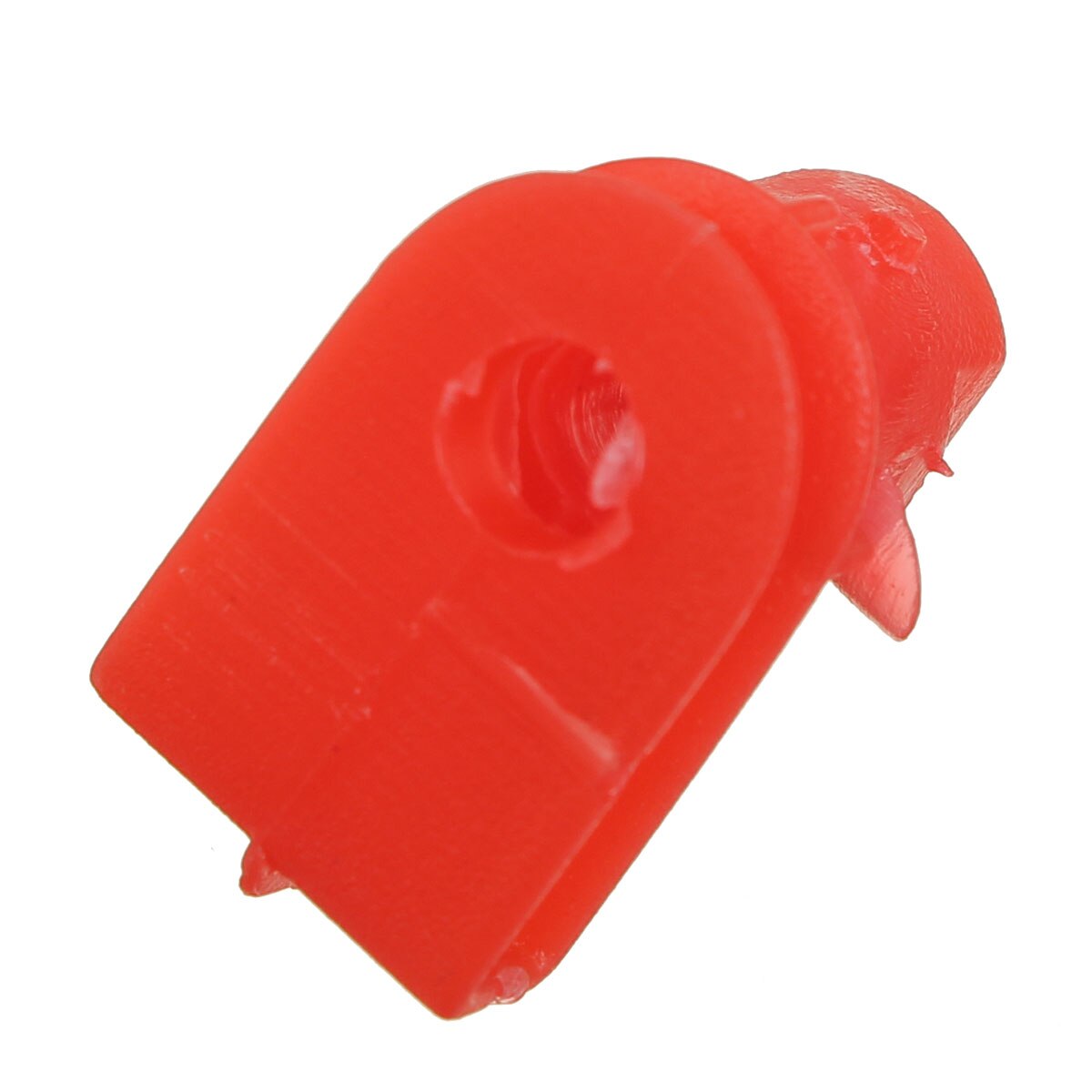 10x bumperclips vleugelbevestigingsrubber moeren schroeven kunststof rood voor opel voor vauxhall