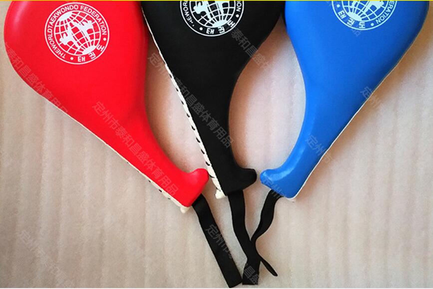 40*19cm Taekwondo practice targets Adult taekwondo Double leaves Foot target fitness equipment