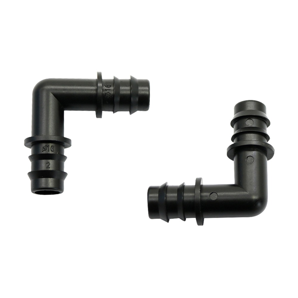1/2&quot; Hose Elbow Connector Garden Micro Irrigation Water Connectors 90 Degrees Angle Bend Pipe Fittings Water Hose 10 Pcs