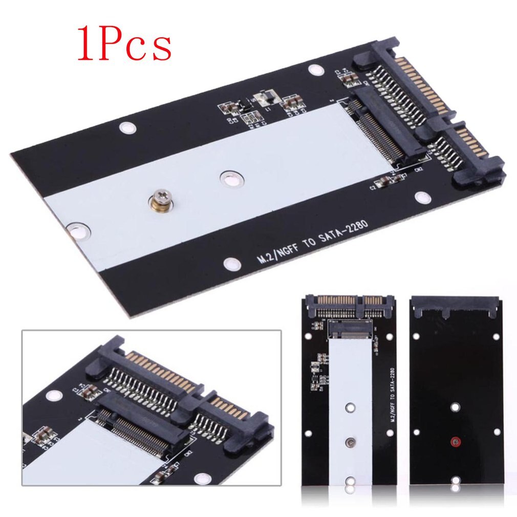 M2 ngff a SATA III SSD unidad de estado sólido tarjeta de soporte 2230/2242/2260/2280 m2 tarjeta de adaptador SSD