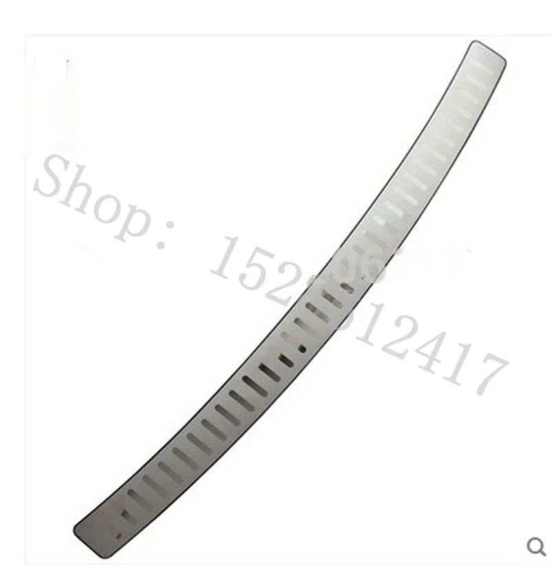 Para Volkswagen Sharan Protector de Parachoques Trasero de acero inoxidable alféizar maletero placa de rodadura embellecedor accesorios de coche: Verde militar