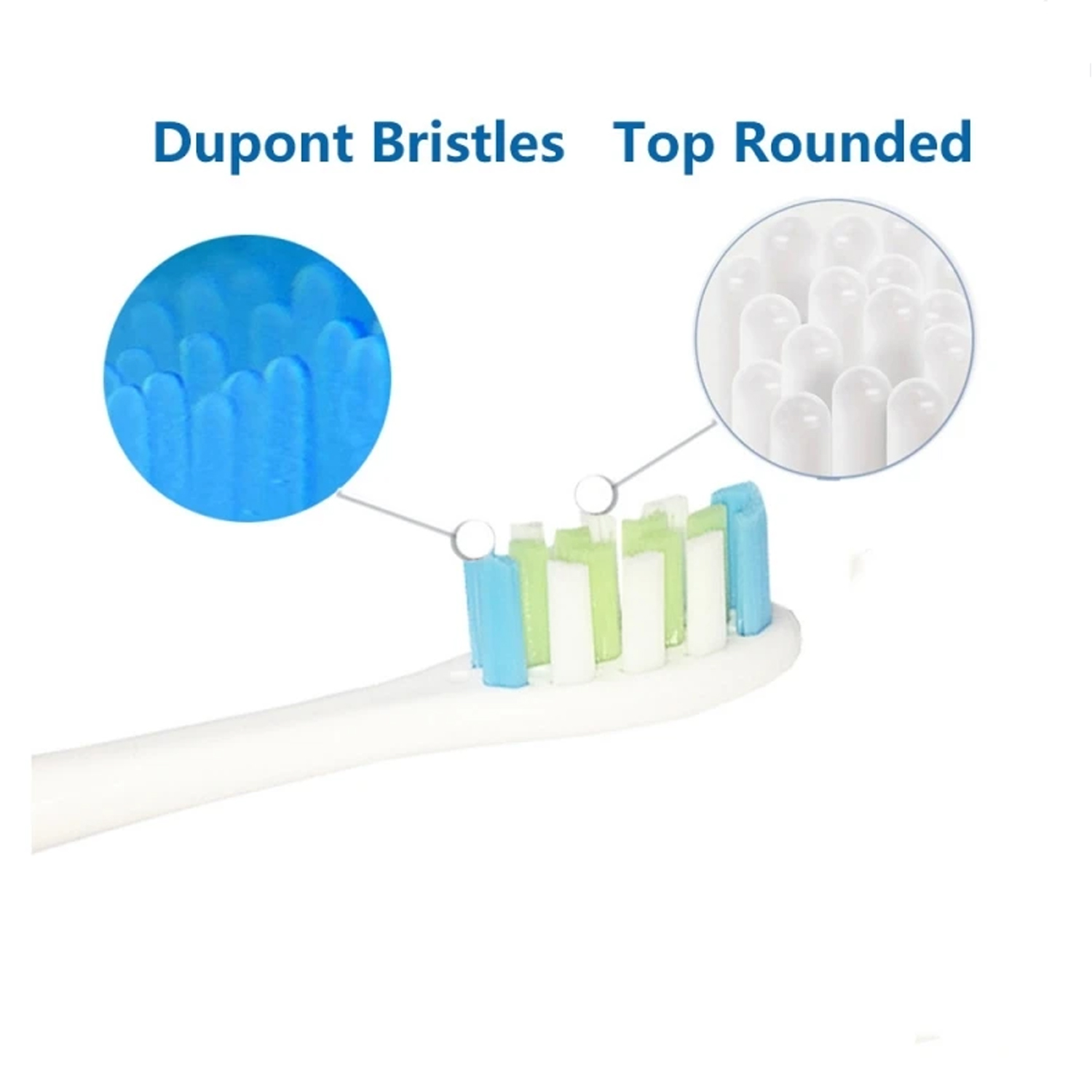 4/8 Stuks Opzetborstels Voor Oclean X/X PRO/Z1/F1/Een/Air 2/SE Sonic Elektrische Tandenborstel DuPont Zachte Haren Nozzles