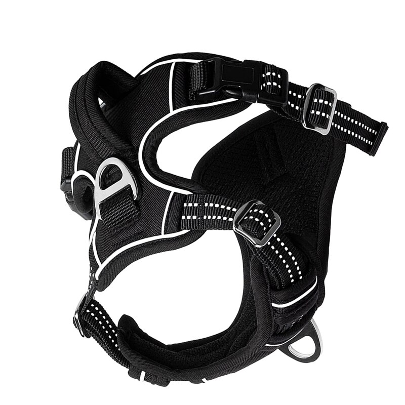 Dog Harness for Dogs Anti Pull Harness Pull Safety Harness Small Large Medium Dog Chest Harness Soft Padded (M)