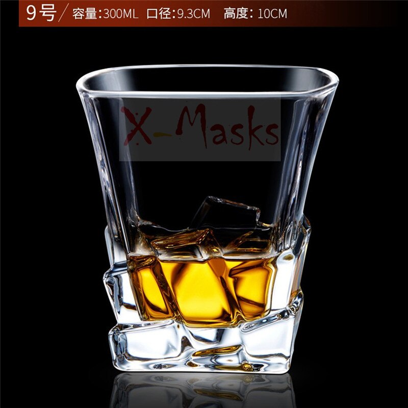 Beer Mug Crystal Glass cup Whisky glasses tazas garrafa vasos vidrio bardak copas vino copas cristal szklanki vodka bicchieri: 9