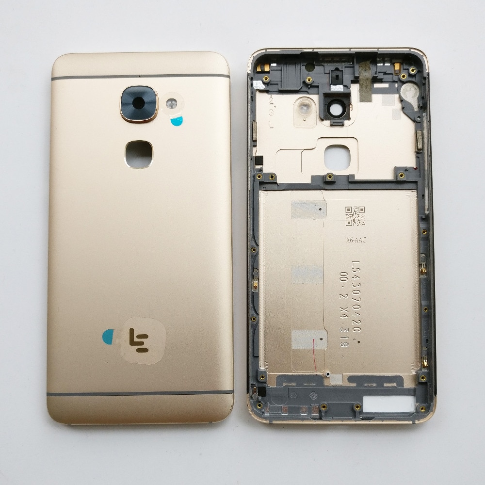 Zilver/Goud/Roze Voor Letv Leeco Le 2 Le2 Pro Le S3 X520 X620 X527 X626 Terug Batterij cover Deur Behuizing Case Achter Glas Onderdelen