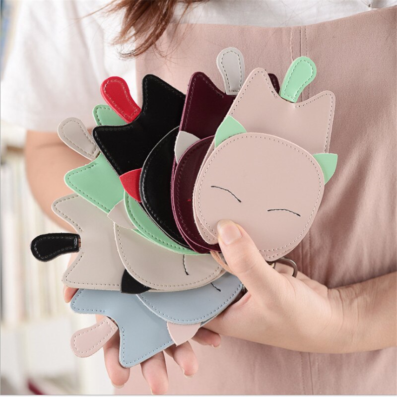 3 kolor kot kreskówkowy etui na klucze kobiety brelok organizator torba kobieta klucz samochodowy dziewczyna gospodyni dobrej jakości brelok przypadku