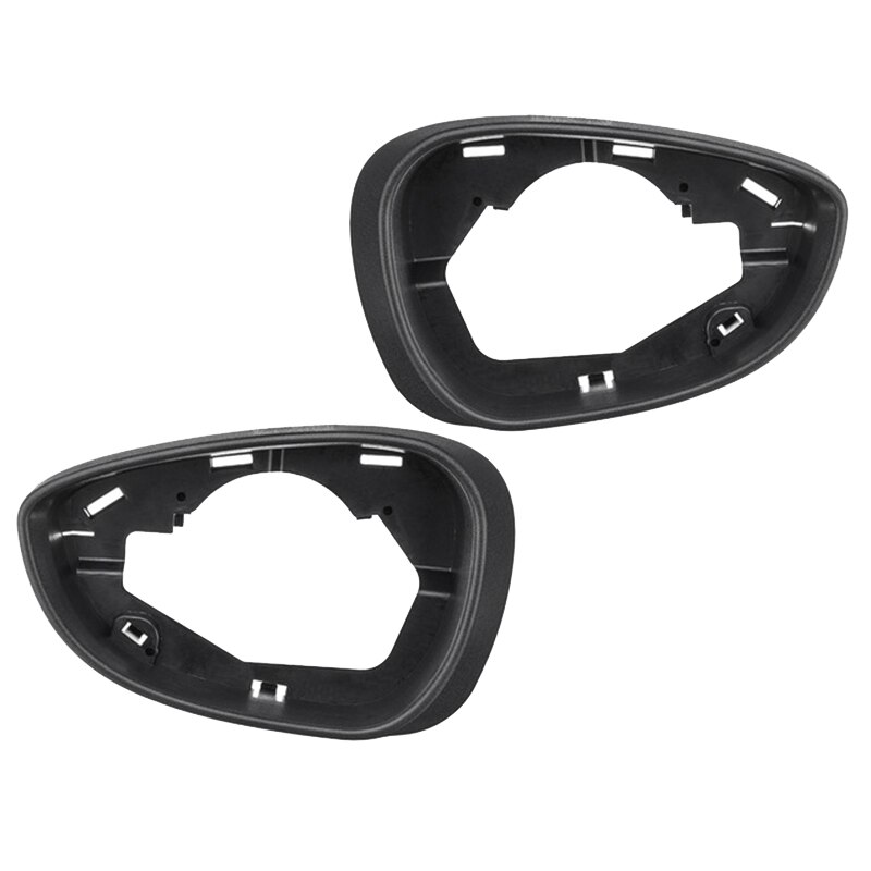 Car Rearview Wing Side Mirror Cover Frame for Ford Fiesta MK7: Default Title