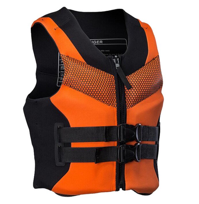 Gilet de sauvetage de sécurité en néoprène pour Ski nautique Wakeboard gilets de sauvetage de natation: A2 / XL
