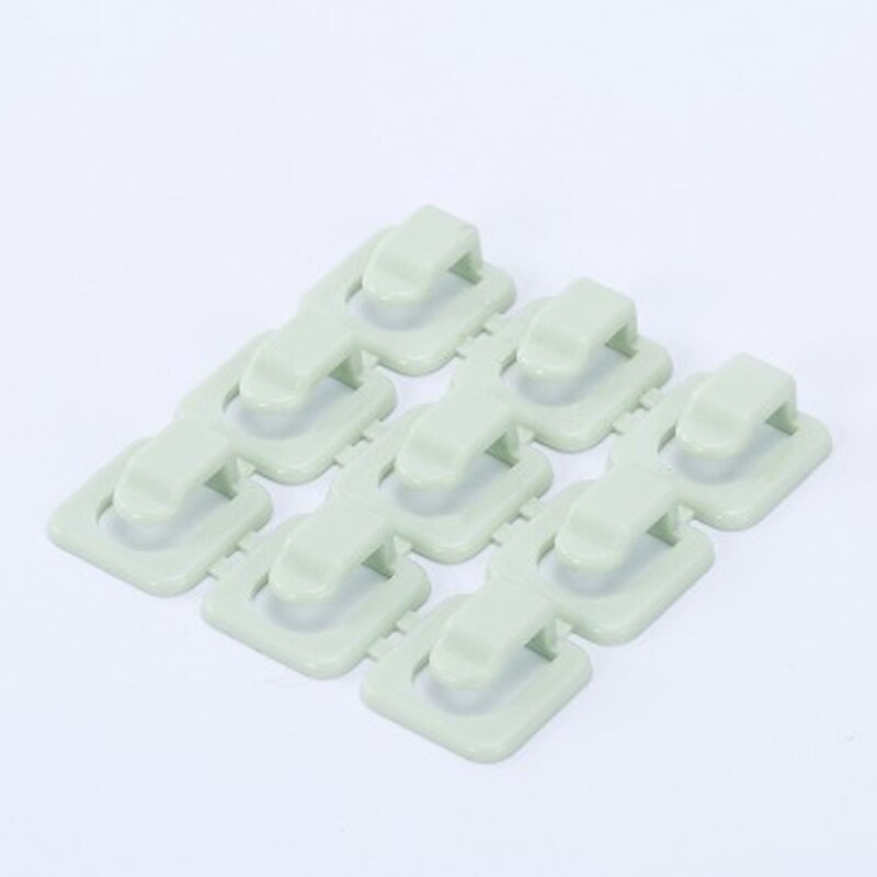 Self-adhesive Wire Organizer Holder Desk Cable Clip Home Electric Wire Wall Portable Immobilization Accessories Clip Buckle: E