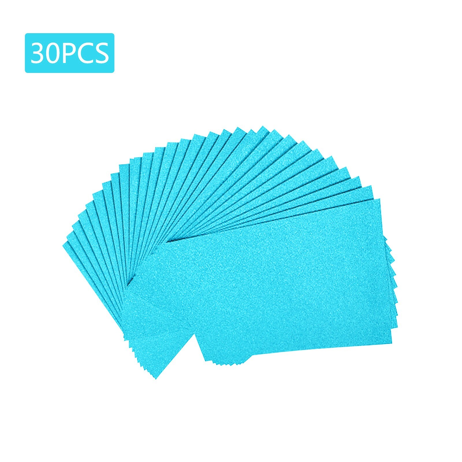 Papier artisanal brillant pour cartes Flash A4 avancé, papier Flash non adhésif, Stock de cartes, outil artisanal brillant pour enfants,: C30PCS