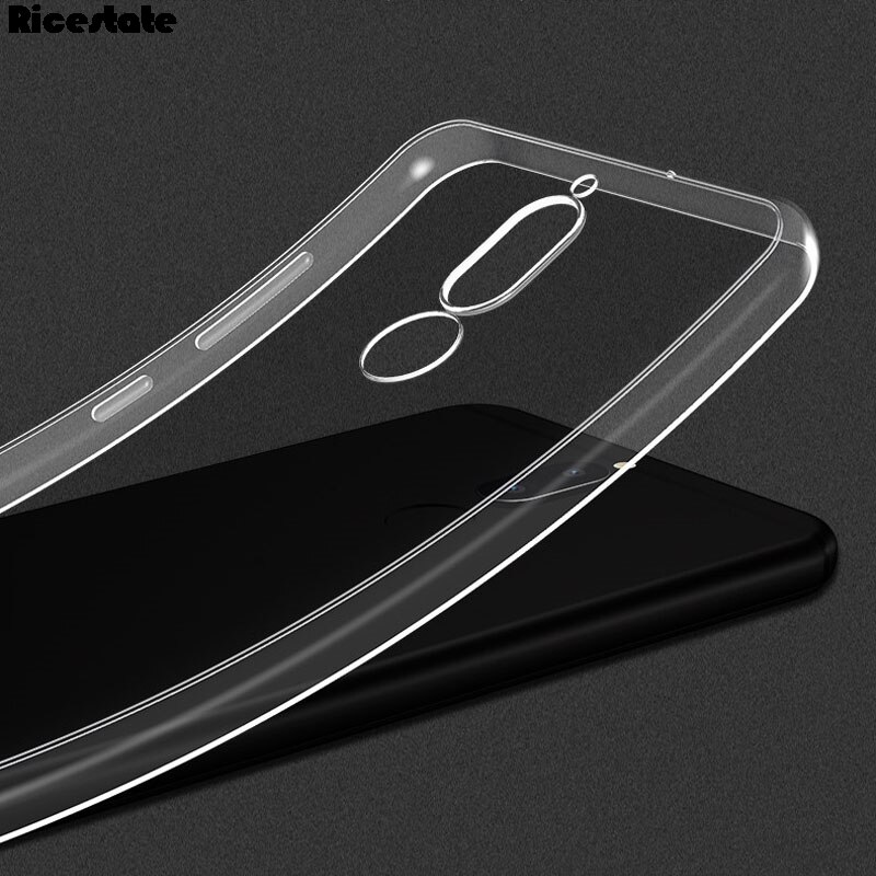 Ricestate Case Voor Meizu Mblu M6t 5.7 Inch Luxe Crystal En Matte Siliconen Soft Cover Voor Meizu M6 T Mblu m6t Telefoon Case: Clear