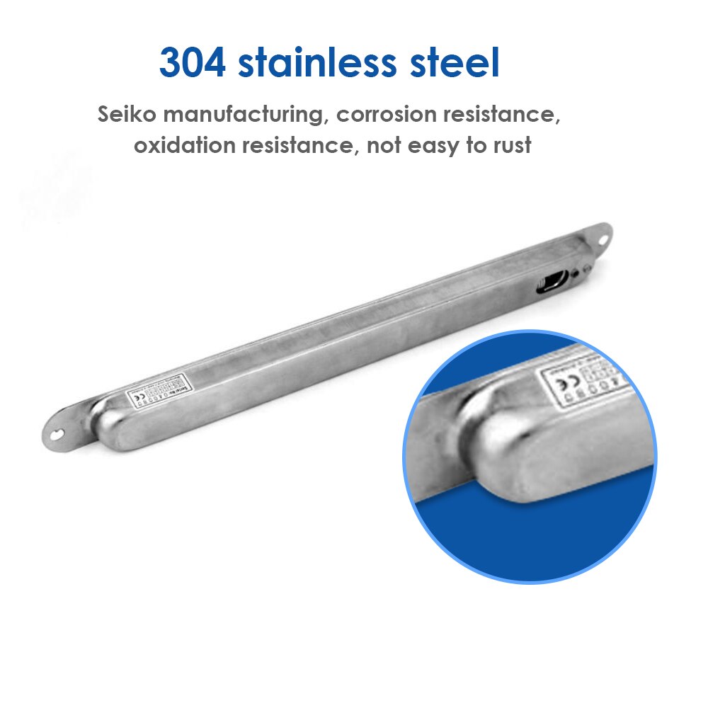 602S Metal Cable Protector Pipe Tube Diameter Intercom Door Access Control System Stainless Steel Embedded Cable Protector