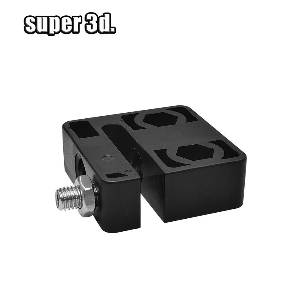 Openbuilds-Bloque de tuerca de asiento de conversión de tuerca de POM de tornillo T8 para paso de 2mm de plomo, tornillo Trapezoidal de 2/4/8mm para impresora 3D