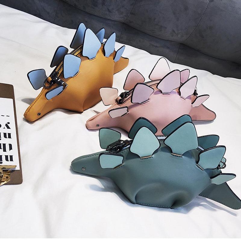 Borse per le donne 2020 delle donne borsa donna borsa a tracolla carino a forma di dinosauro shopping borsa delle borse a tracolla in pelle donna