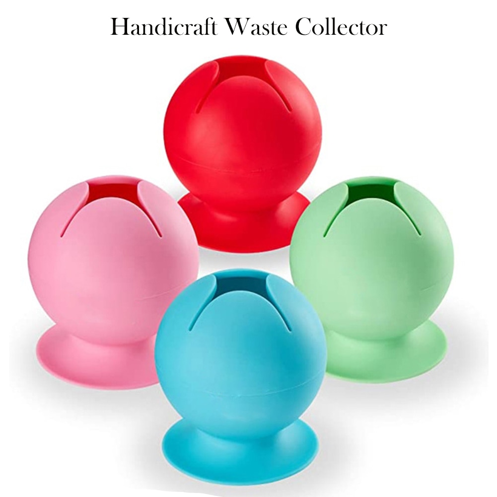 Handicraft Waste Collector Suctioned Vinyl Weeding Scrap Storage Collector Craft Weeding Tool DIY Handicraft Storage Box