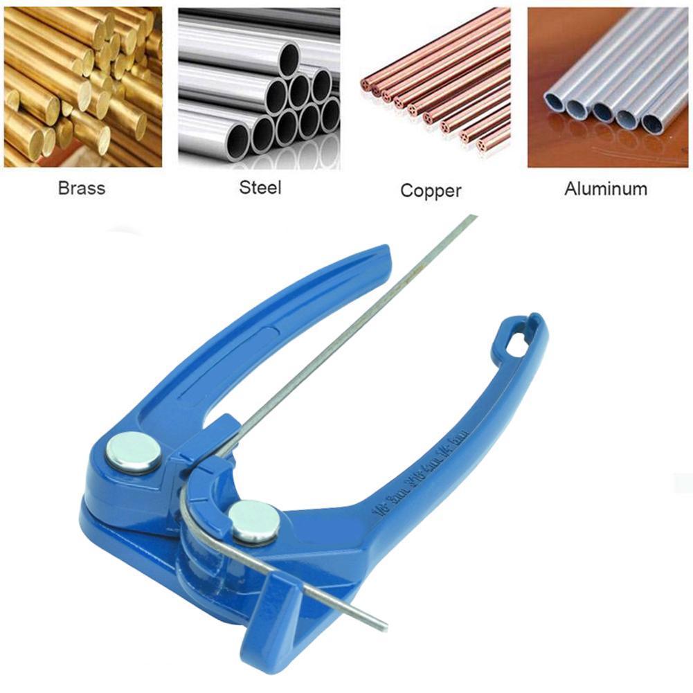 1/8 3/16 1/4" Tube Bender Tubing Fuel Brake AC Refrigerant Tool Alloy Bending Pliers Fuel Line Curving Line Bender Tubing B E3T3