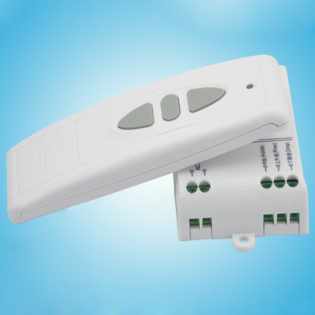 Trådlös fjärrkontroll främre kontrollenhet för elektriska projektorskärmar elektriska gardiner garageport rulljalusi