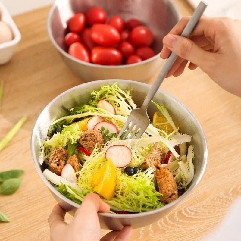 Avløpskum i rustfritt stål med sil til oppbevaring av skala, risvaskekurv, kjøkken fruktavrenningssett