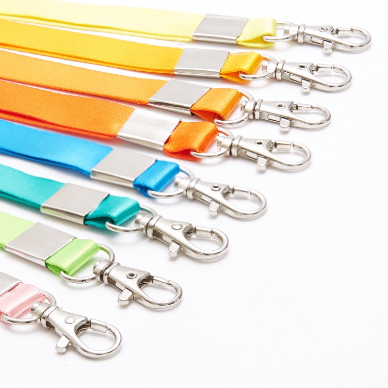 1pcs Lanyards ID Badge Holder ID Card Pass Straps Badge Key Holder Keychain