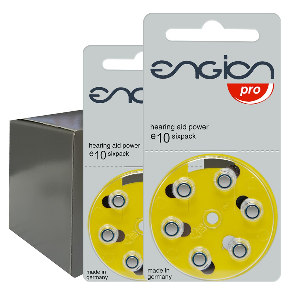 60 PCS ENGION Zinc Air Hearing Aid Batteries A312 312A ZA312 E312 S312 PR41. A10 10A E10 PR70.13A A13 13A S13 P13 PR48 Battery: 60 PCS ENGION 10