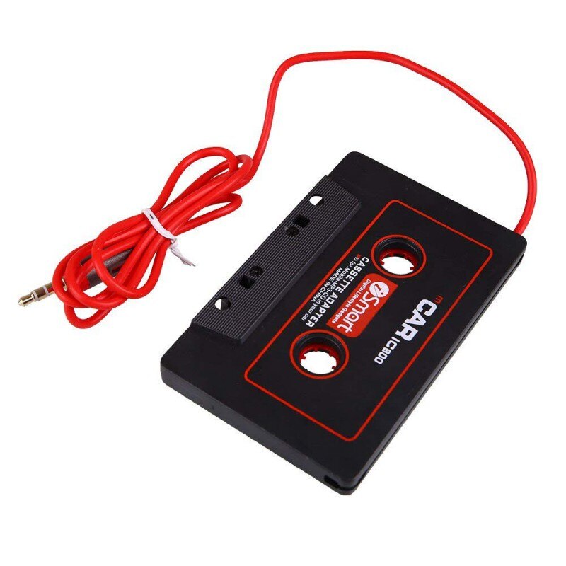 Bilkassette tape adapter kassette  mp3 afspiller konverter til telefon  mp3 aux kabel cd afspiller 3.5mm jack stik