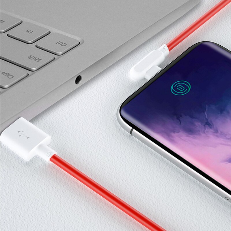 Oneplus Nord N10 Usb Type C 90 Graden Warp Kabel 5A Usb C Dash Snel Opladen Elleboog Game Lijn Voor een Plus 1 + 8 8T 7 7T 6 6T Pro