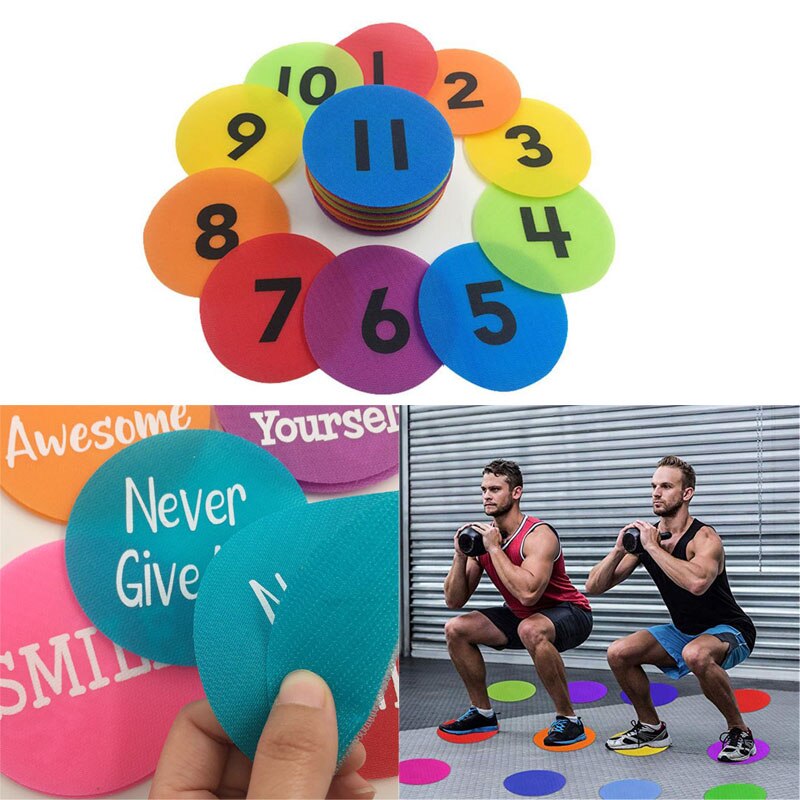 Mark Its Sitting Carpet Spots to Educate, Pack of 30 Rug Circles Marker Dots for Preschool, Kindergarten, and Elementary Teacher