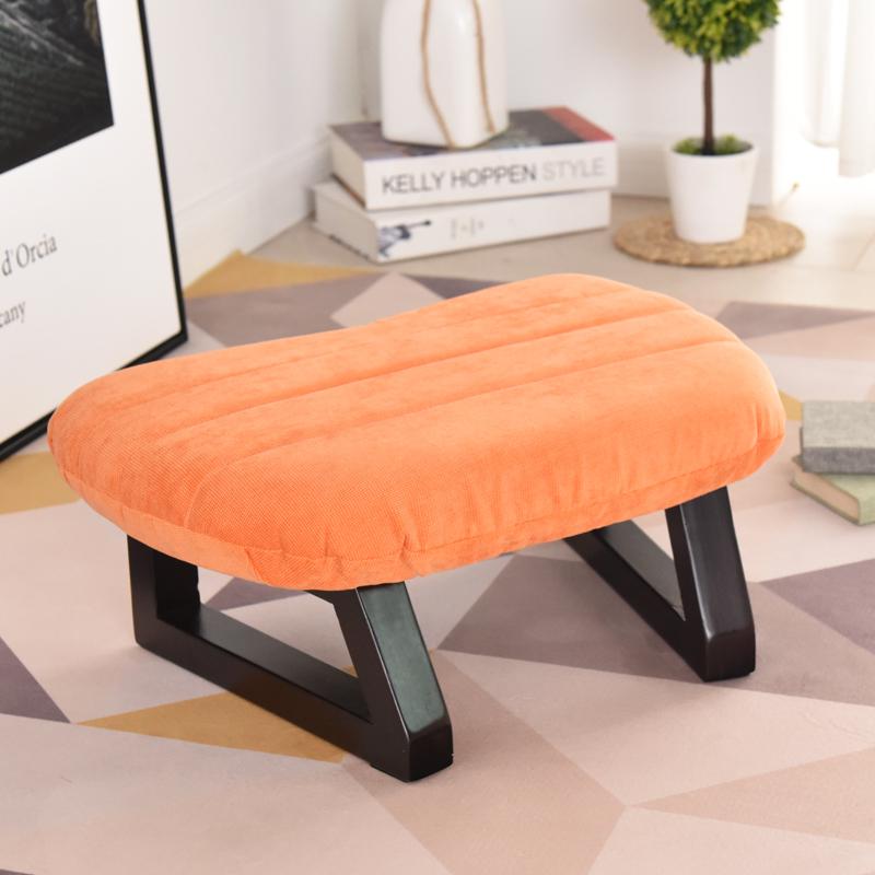 15% hem tyg pall stol vardagsrum soffa bänk vuxen sko bänk bära skor pall pall massivt trä: 18cm hög stil 9