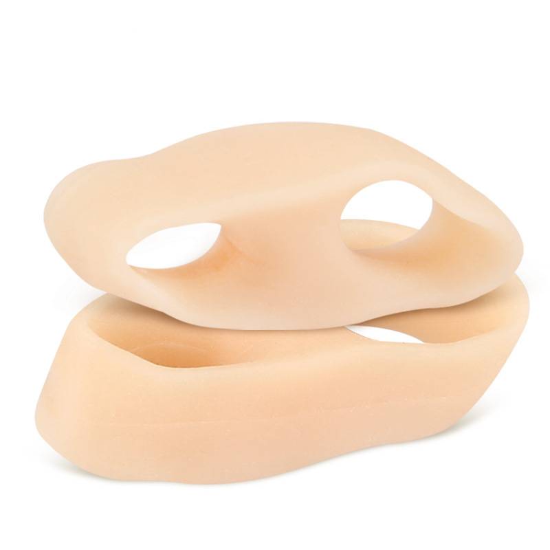 2 pz = 1 paio correttore in silicone caldo alluce valgo gel cura del piede separatore per dita protezione per dita piccole borsite raddrizzatore Pedicure