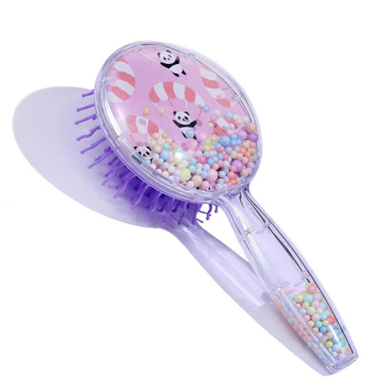Baby Meisje Haar Borstel Anti-Statische Massage Kammen Cartoon Prinses Haar Kinderen Borstel Mooie Baby Meisje Care Haar Kam haar Accessoires: S5