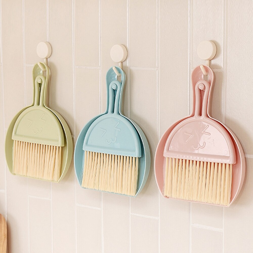 Office Desk Cleaning Set Household Cleaning Tools Mini Desktop Keyboard Cleaning Brush Brush With A Small Broom Dustpan