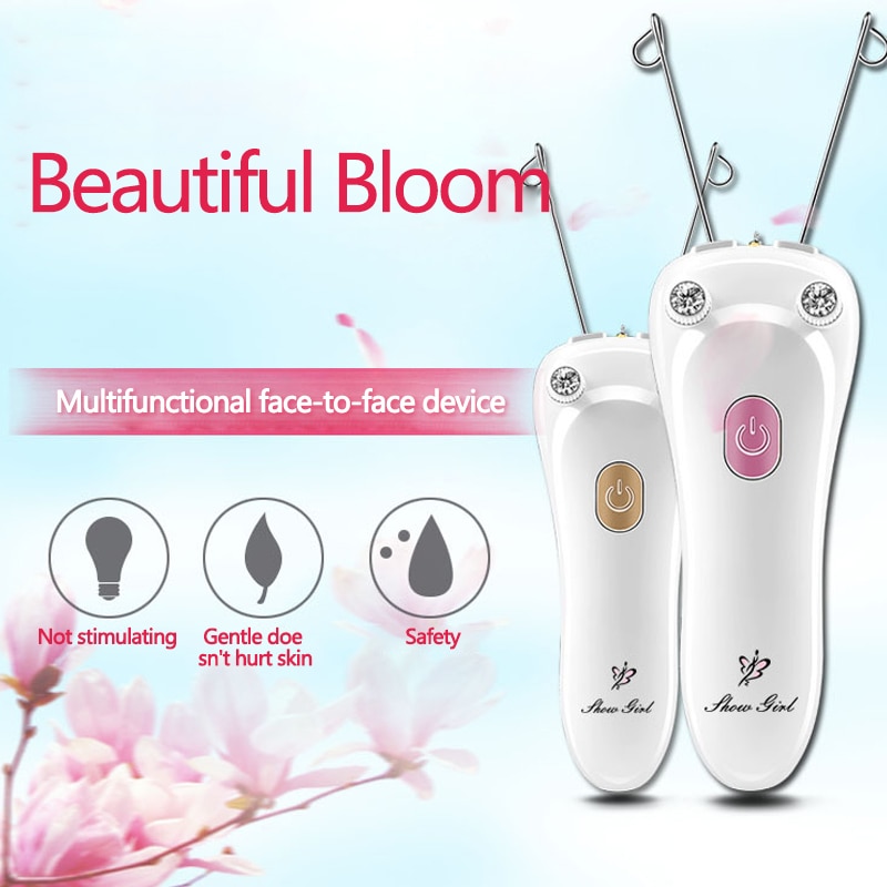 Elektrische Epilator Body Facial Lichaam Been Ontharing Haargroei Remmer Vrouwen Effectieve Defeatherer Katoenen Draad Depilator